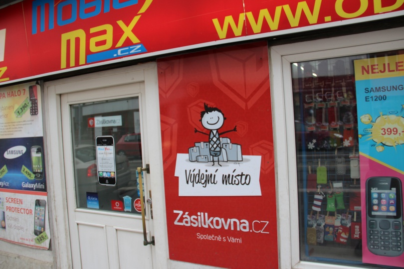 Výdejní místo Zásilkovna.cz Brno - MobilMax